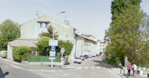 La rue de Josette et Guy Delvoye, à Peyrolles-en-Provence